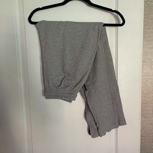 Adidas zipper leg drawstring sweatpants